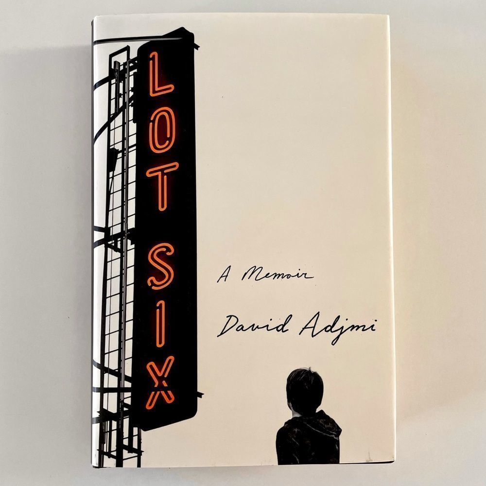 BOOK, Lot Six, A Memoir by David Adjmi, Non-Fiction, Hardcover with Jack…